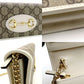 GUCCI グッチ ホースビット ショルダーバッグ レザー/PVC ベージュ【中古】 レディース