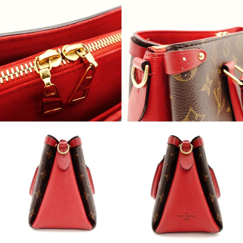 LOUIS VUITTON Monogram Soufflot NV BB Series 2way