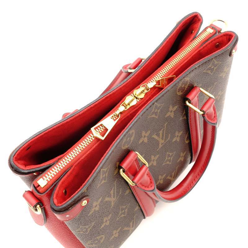LOUIS VUITTON Monogram Soufflot NV BB Series 2way
