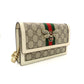 GUCCI Queen Margaret Shoulder Bag GG Canvas