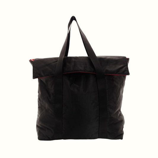 COMME DES GARÇONS Black Nylon Tote Bag