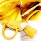 PRADA Handbag Saffiano 2-Way Leather Yellow Crossbody Bag Yellow
