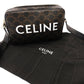 Céline CELINE Triomphe Messenger Shoulder Bag Brown Brown Leather PVC 7-3-303