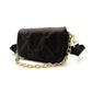 Louis Vuitton LOUIS VUITTON Anplant Pochette Coussin Shoulder Bag Black Leather Black Crossbody 7-8-088