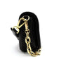 Louis Vuitton LOUIS VUITTON Anplant Pochette Coussin Shoulder Bag Black Leather Black Crossbody 7-8-088