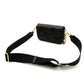 Louis Vuitton LOUIS VUITTON Anplant Pochette Coussin Shoulder Bag Black Leather Black Crossbody 7-8-088