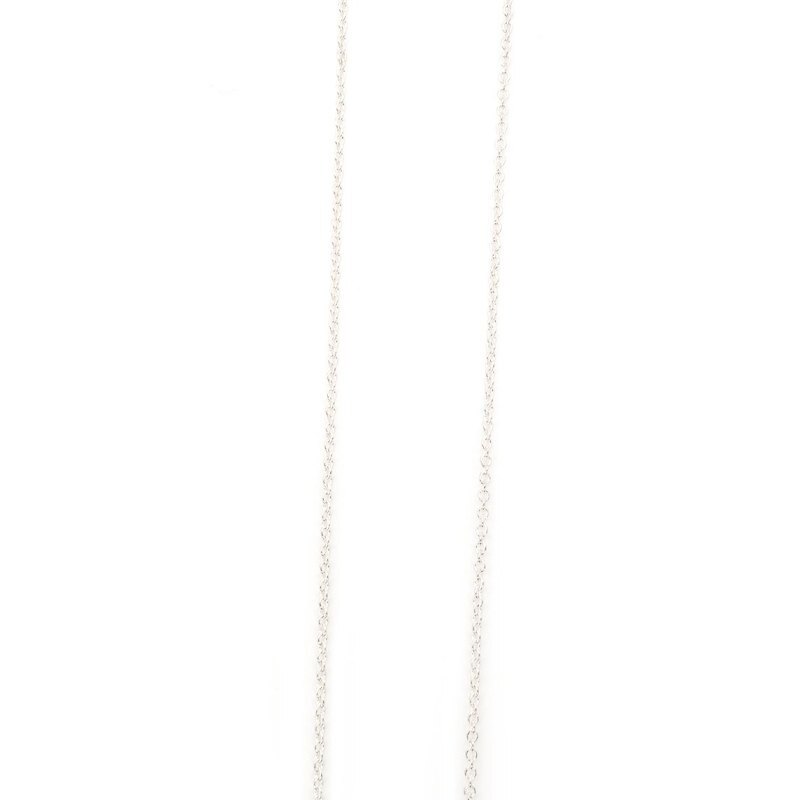 Tiffany & Co. Loving Heart Necklace Sterling Silver 925 Necklace Approx. 2g 6-3-755