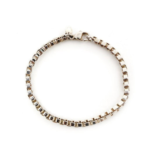 Tiffany & Co. Venetian Bracelet Sterling Silver 925 Bracelet Silver Approx. 16g 5-10-167