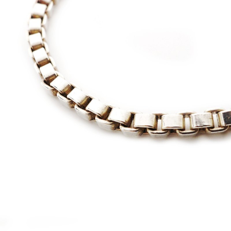 Tiffany & Co. Venetian Bracelet Sterling Silver 925 Bracelet Silver Approx. 16g 5-10-167