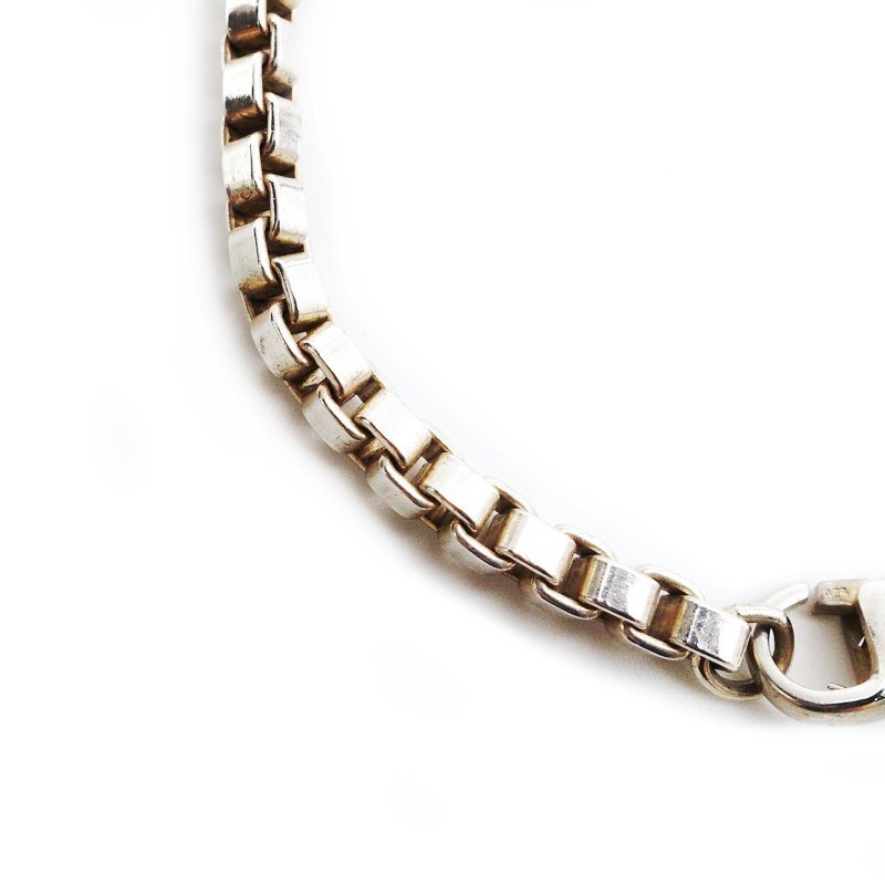 Tiffany & Co. Venetian Bracelet Sterling Silver 925 Bracelet Silver Approx. 16g 5-10-167