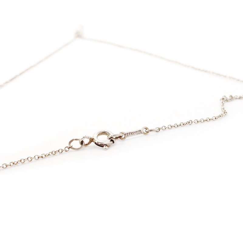 Tiffany & Co. Cross Necklace Sterling Silver 925 Necklace Approx. 3g 6-10-1067