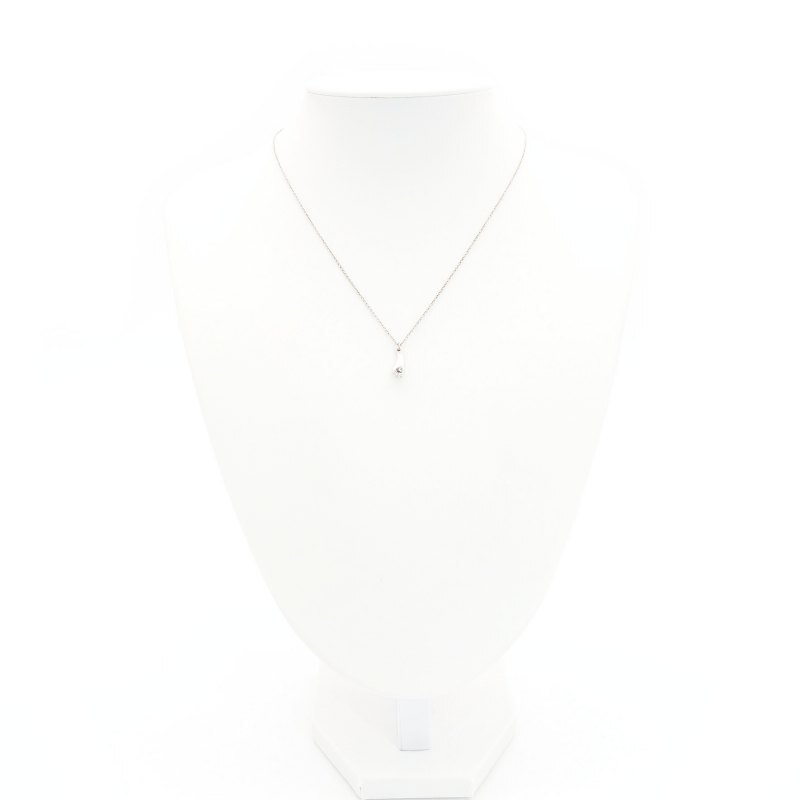 Tiffany & Co. Cross Necklace Sterling Silver 925 Necklace Approx. 3g 6-10-1067