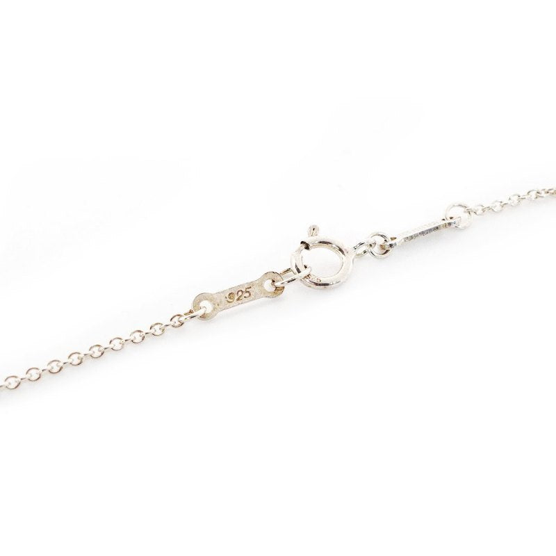 Tiffany & Co. Open Heart Necklace Sterling Silver 925 Approx. 2.2g 6-11-872