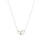 Tiffany & Co. Double Loop Necklace Sterling Silver 925 Approx. 3g 6-12-042