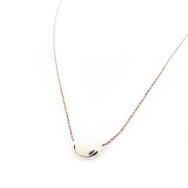 Tiffany & Co. Bean Necklace Sterling Silver 925 Approx. 3g 6-12-050