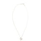 Tiffany & Co. Open Heart Necklace Sterling Silver 925 Approx. 2g Silver 6-3-758
