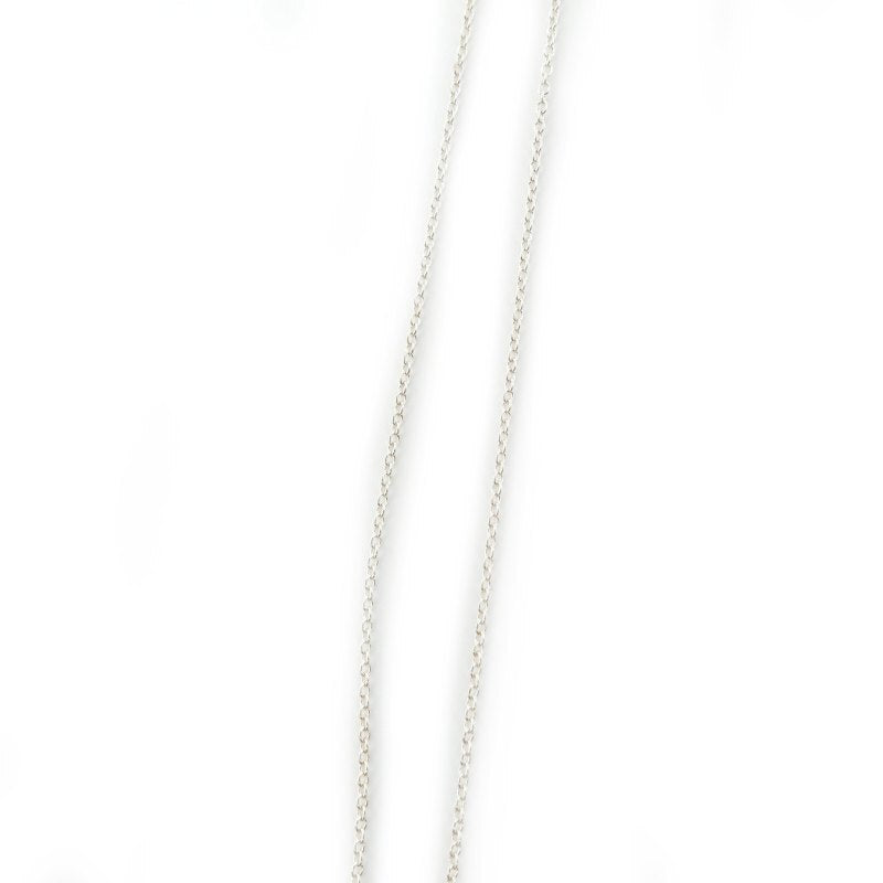 Tiffany & Co. Open Heart Necklace Sterling Silver 925 Approx. 3g Silver 6-3-759