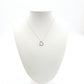 Tiffany & Co. Open Heart Necklace Sterling Silver 925 Approx. 3g Silver 6-3-759