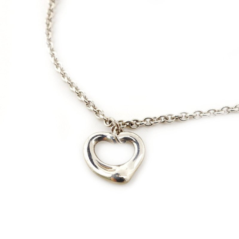 Tiffany & Co. Open Heart Bracelet Sterling Silver 925 Approx. 3g 6-4-105
