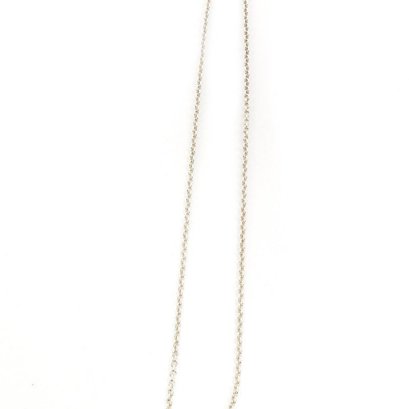 Tiffany & Co. Cross Necklace Sterling Silver 925 Approx. 10g Silver 7-4-433