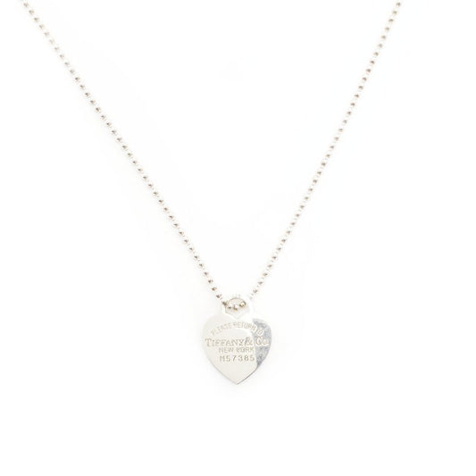 Tiffany & Co. Return to Necklace Sterling Silver 925 Approx. 22g 7-6-400