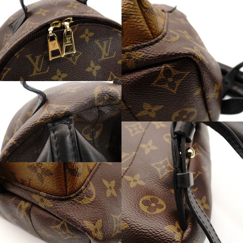LOUIS VUITTON Monogram Reverse Palm Springs PM Backpack 7-6-377