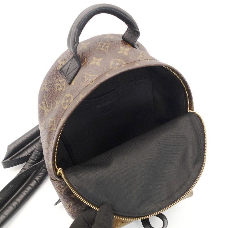 LOUIS VUITTON Monogram Reverse Palm Springs PM Backpack 7-6-377