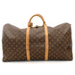 LOUIS VUITTON Monogram Keepall 60 Bandouliere Travel Boston Bag 7-7-796