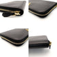 PRADA Long Wallet Saffiano Black Leather Wallet Black Leather Logo In Box 7-6-443