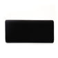 PRADA Long Wallet Nylon Black Saffiano Leather Wallet 7-8-187