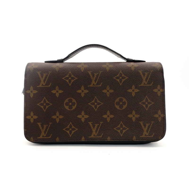 LOUIS VUITTON Men's Monogram Macassar Zippy XL Wallet M61506 7-4-427