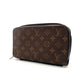 LOUIS VUITTON Men's Monogram Macassar Zippy XL Wallet M61506 7-4-427