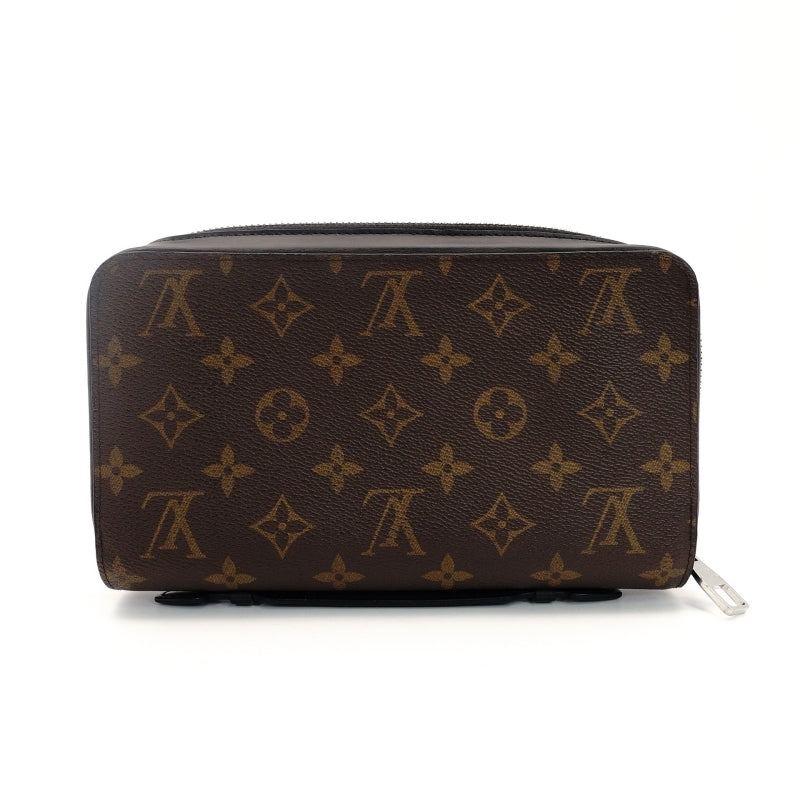 LOUIS VUITTON Men's Monogram Macassar Zippy XL Wallet M61506 7-4-427