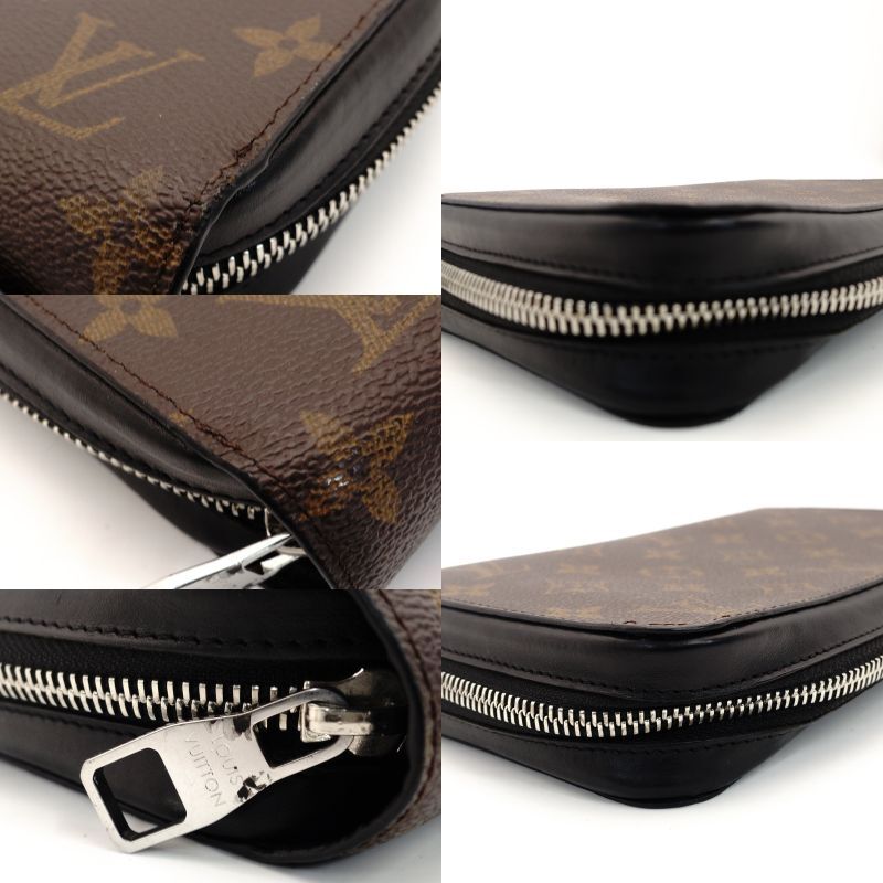 LOUIS VUITTON Men's Monogram Macassar Zippy XL Wallet M61506 7-4-427