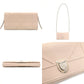 Christian Dior Diorama Chain Wallet Shoulder Bag Light Pink Leather Silver Hardware 7-9-196