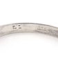 Valentino Garavani Bracelet Sterling Silver 925 with 18K Gold Bangle V Logo Approx. 34g