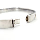 Valentino Garavani Bracelet Sterling Silver 925 with 18K Gold Bangle V Logo Approx. 34g