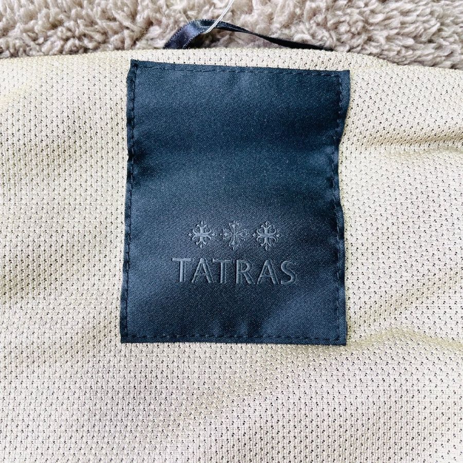 TATRAS Boa Beige Jacket Unisex Excellent Condition Men's Women's Size 03 7-2-225