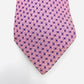 HERMES Tie Pink 100% Silk H Logo Men's Tie 7-4-284-3