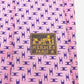 HERMES Tie Pink 100% Silk H Logo Men's Tie 7-4-284-3