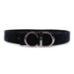 Dior Jacquard Belt Size80cm Black