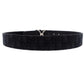 Dior Jacquard Belt Size80cm Black