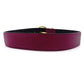 Salvatore Ferragamo Gancini Belt Purple Size 70CM