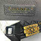 CHANEL Boy Chanel Lambskin Black × Gold Gold Hardware Leather Chain Shoulder Bag 7-5-658
