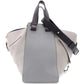 LOEWE Hammock Medium Gray Leather Shoulder