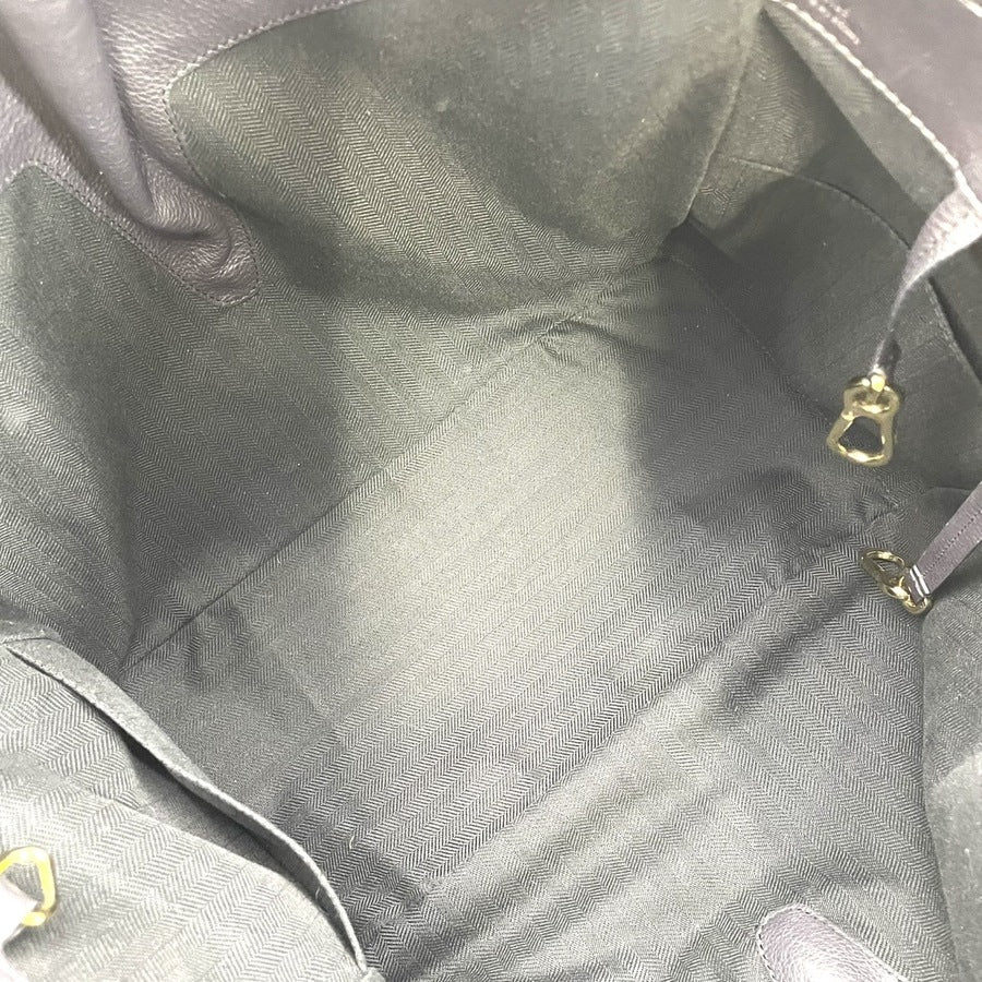 LOEWE Hammock Medium Gray Leather Shoulder
