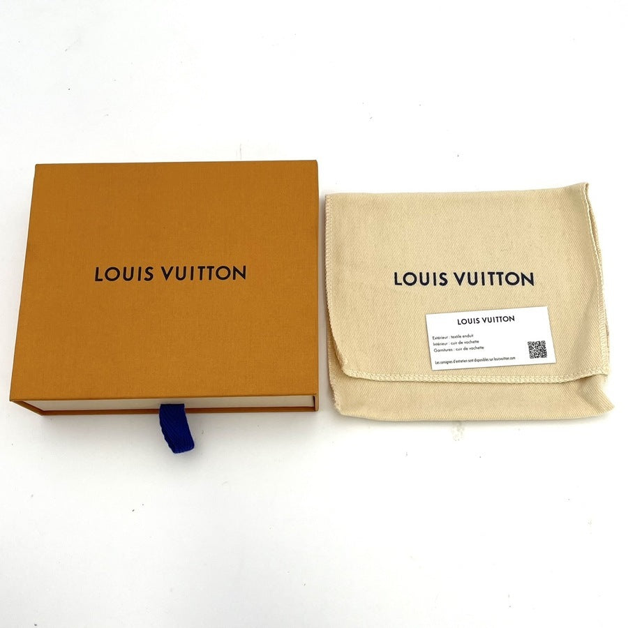 LOUIS VUITTON Monogram Recto Verso M69431 Coin Case with Box, Excellent Condition 7-6-019