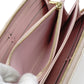 LOUIS VUITTON AMPLANT Zippy Wallet Long Wallet Pink Wallet