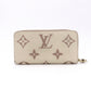 LOUIS VUITTON Bicolor Monogram Amplante Zippy Wallet