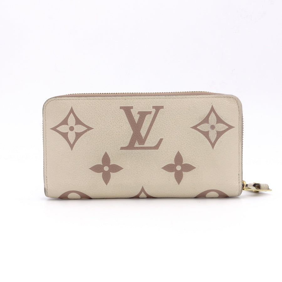 LOUIS VUITTON Bicolor Monogram Amplante Zippy Wallet